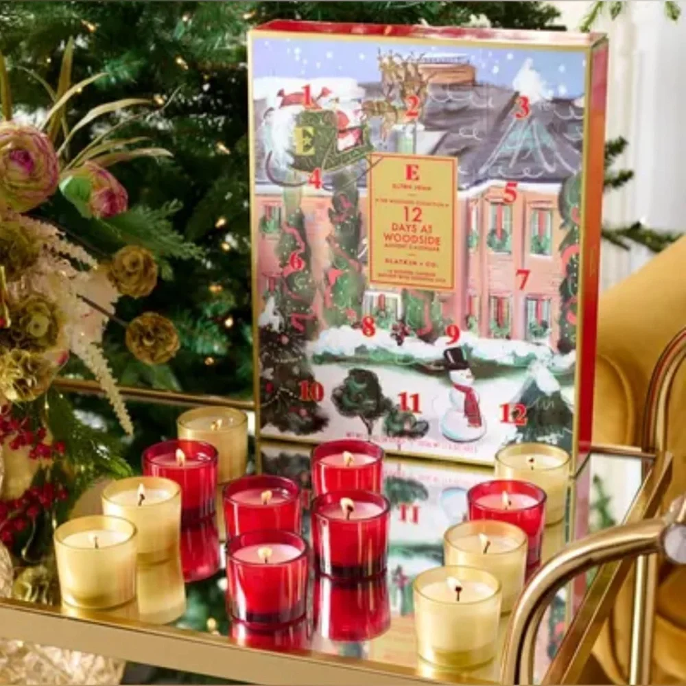 ELTON JOHN x SLATKIN + Co. 12 PIECE HOLIDAY ADVENT CALENDAR BY NEW